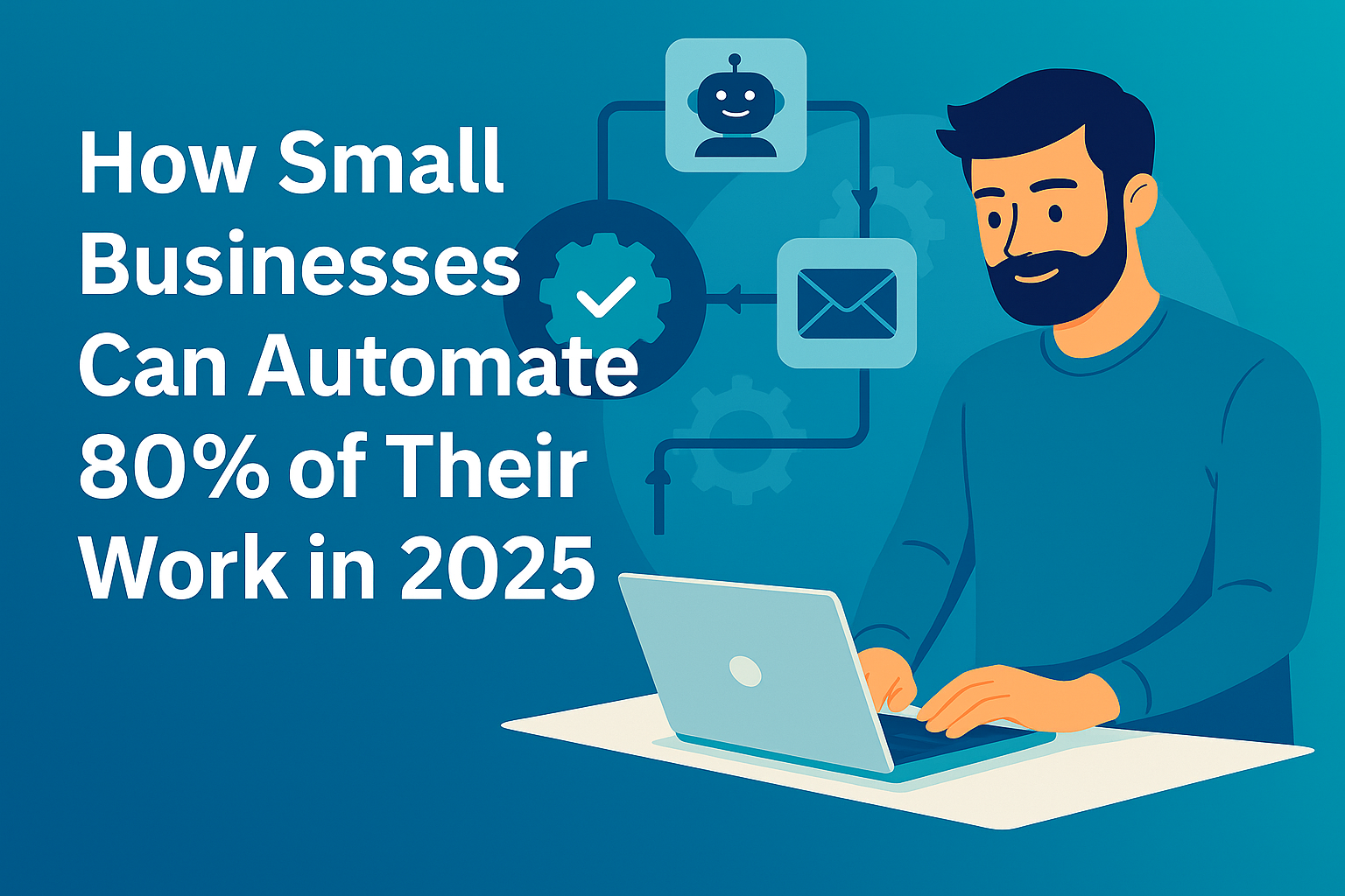 How Small Businesses Can Automate 80% of Their Work in 2025